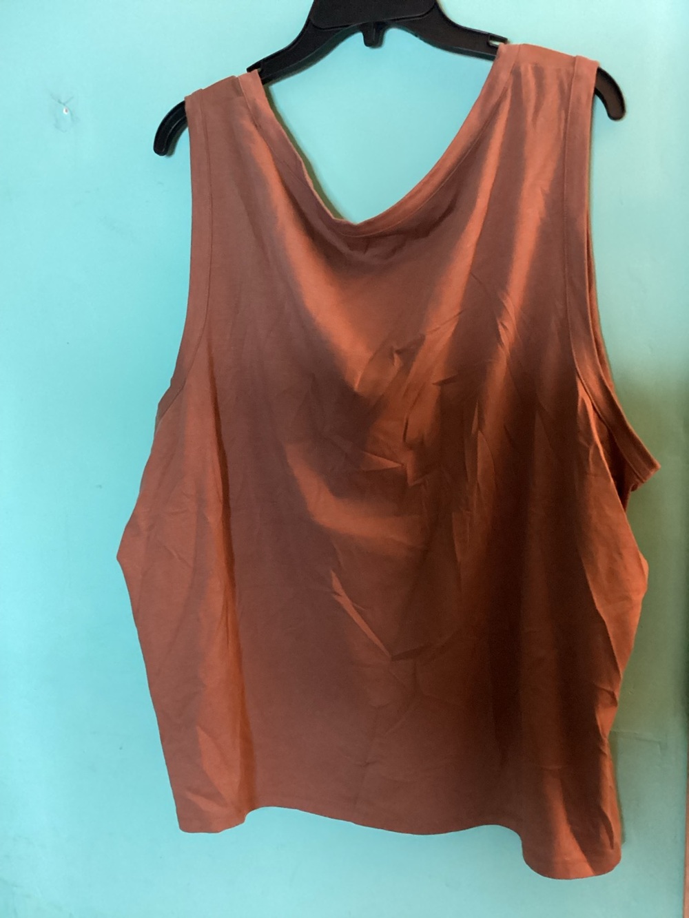 Ashley Graham Women's Plus U-Neck Sleeveless Tank Top Size 5X NWT - Picture 2 of 9